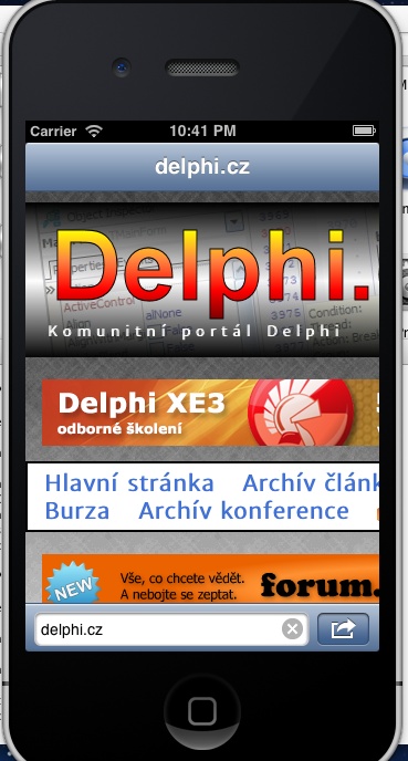 iOS Delphi