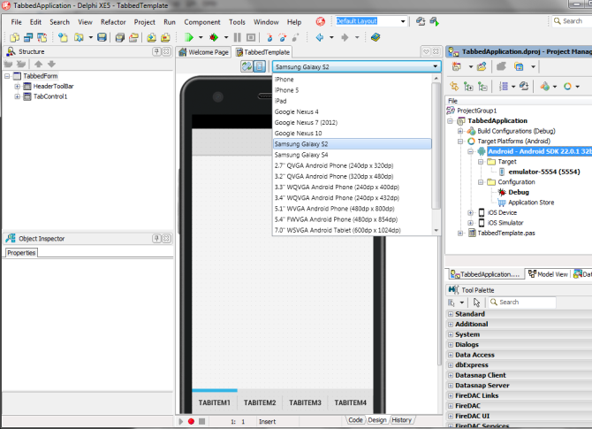 Delphi XE5 Android