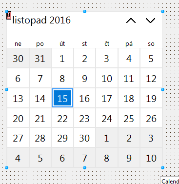 TCalendarView