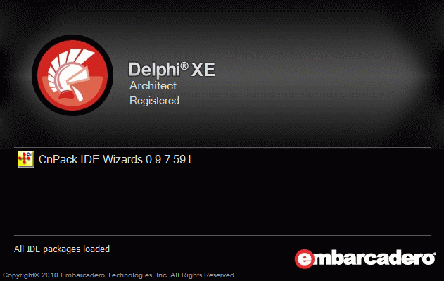 Delphi XE Splash